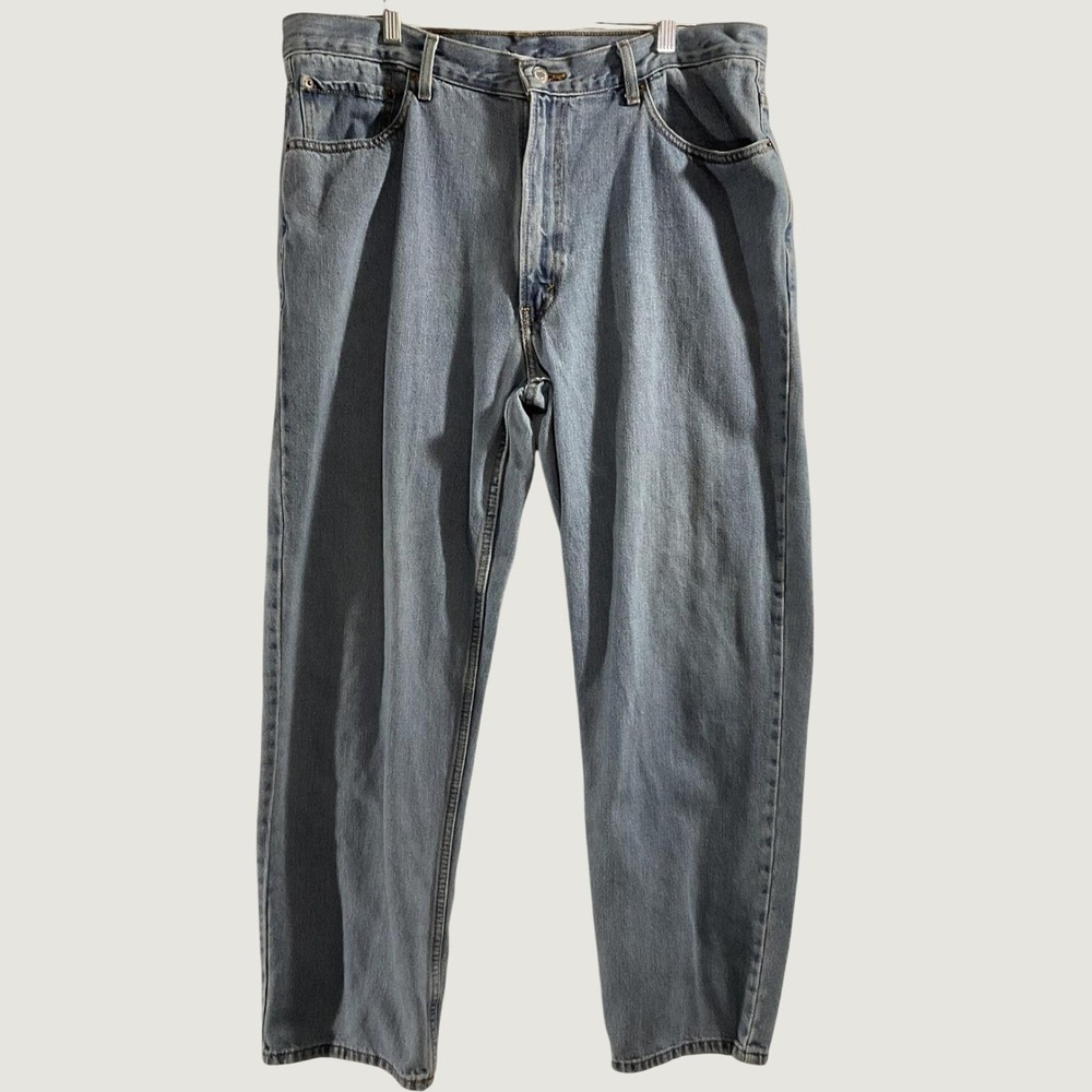 Levi's 550 Relaxed Fit Straight Leg Jeans 34x29 Light Wash Denim Loose Casual